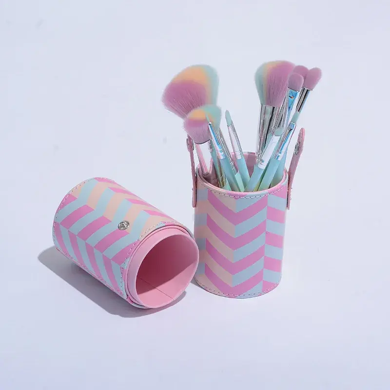 Color 10 Piece Set Makeup Brush Set Beauty Tools Eyeliner Concealer Powder Found