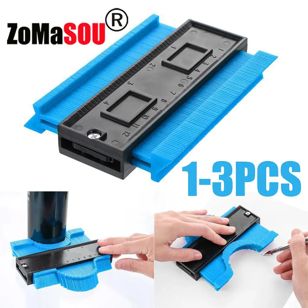 Contour Gauge Shaping Cutting template Construction Woodworking Measuring instru