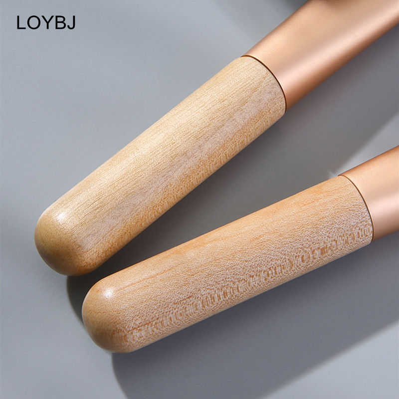 Thumbnail: 10/20/50Pcs Facial Mask Brush Fan Shaped Soft Face Professional Makeup Brushes W