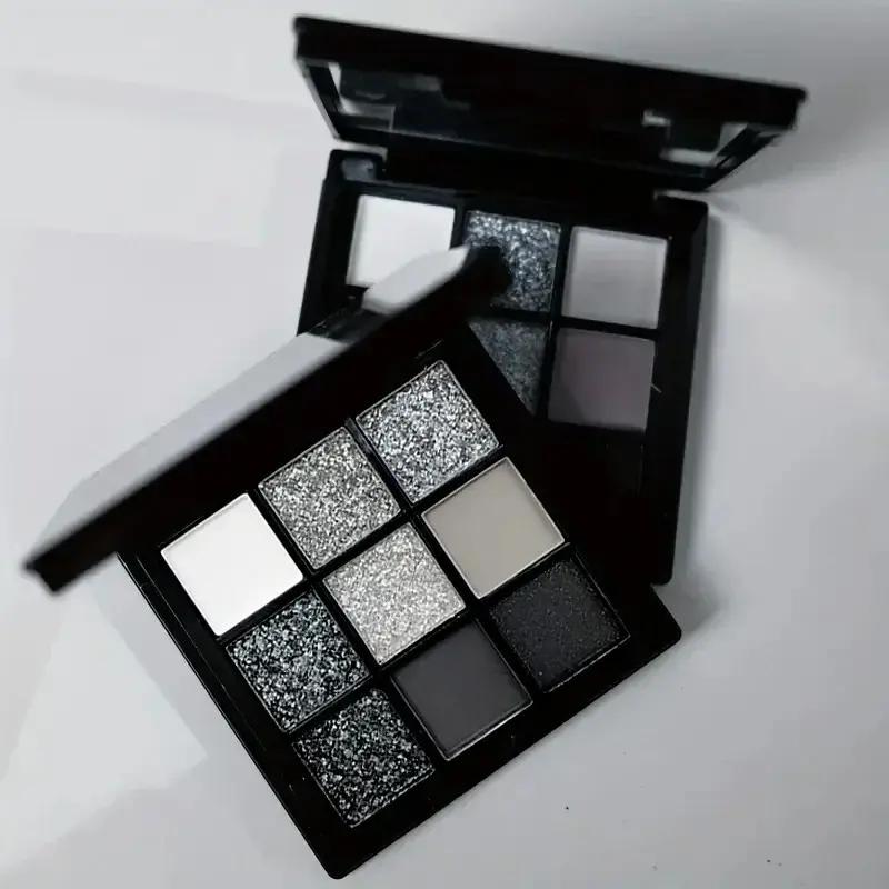 Thumbnail: 9-color eyeshadow palette: True dark + soft Multi-light + shiny Easy to apply, n
