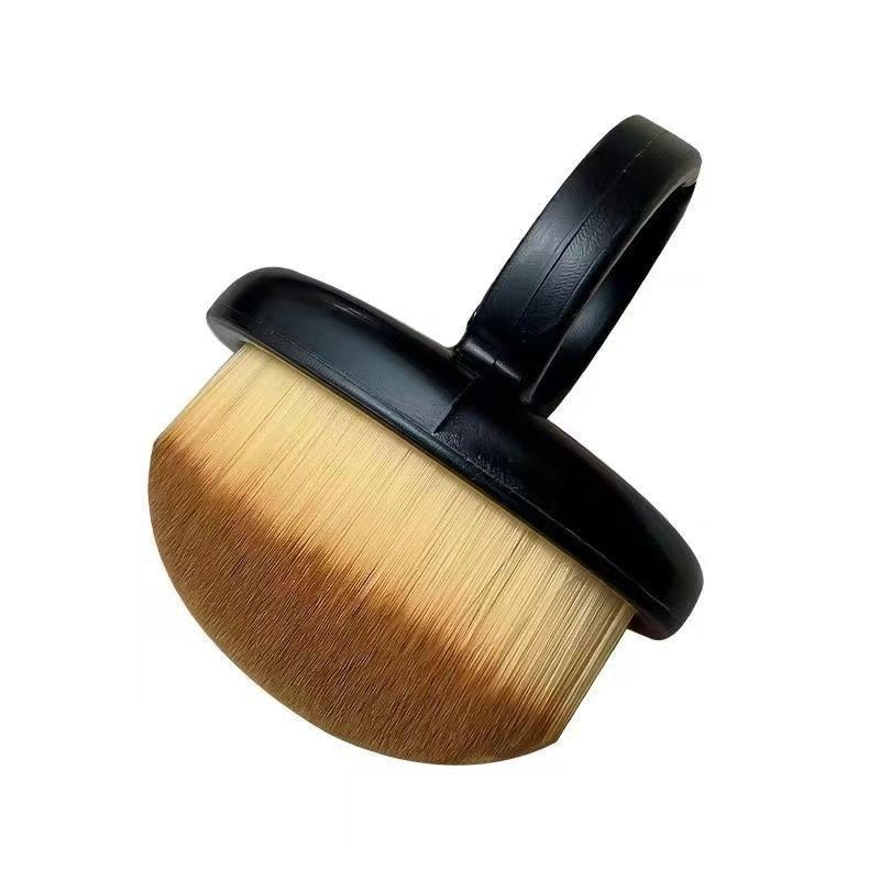 Thumbnail: Nail Dust Brush Finger Ring Soft Bristle Brush for Cleaning Fingernails Nail Bru