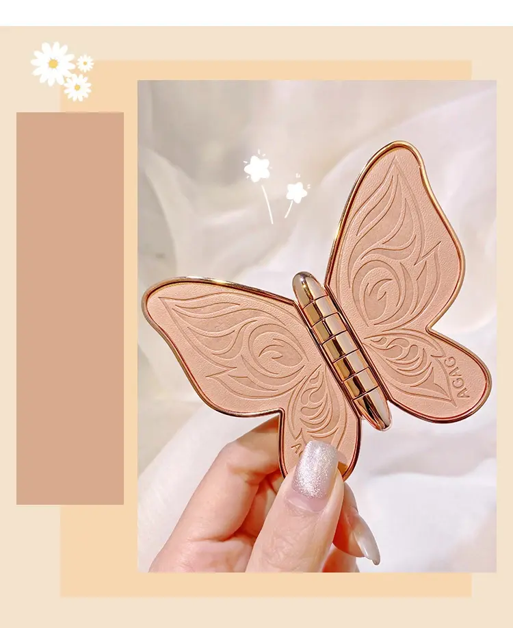 Thumbnail: Butterfly Eye Shadow Six Color Eyeshadow Palette Easy to Color Glitter Matte Mak