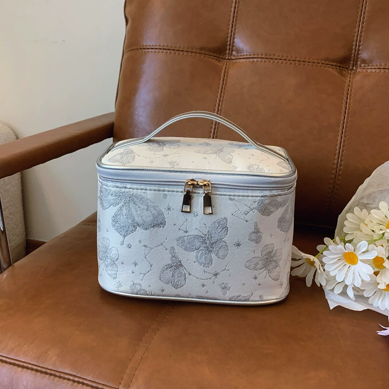 Thumbnail: New Cosmetic Bags For Women Large Capacity Portable Make Up Storage Cases Luxury