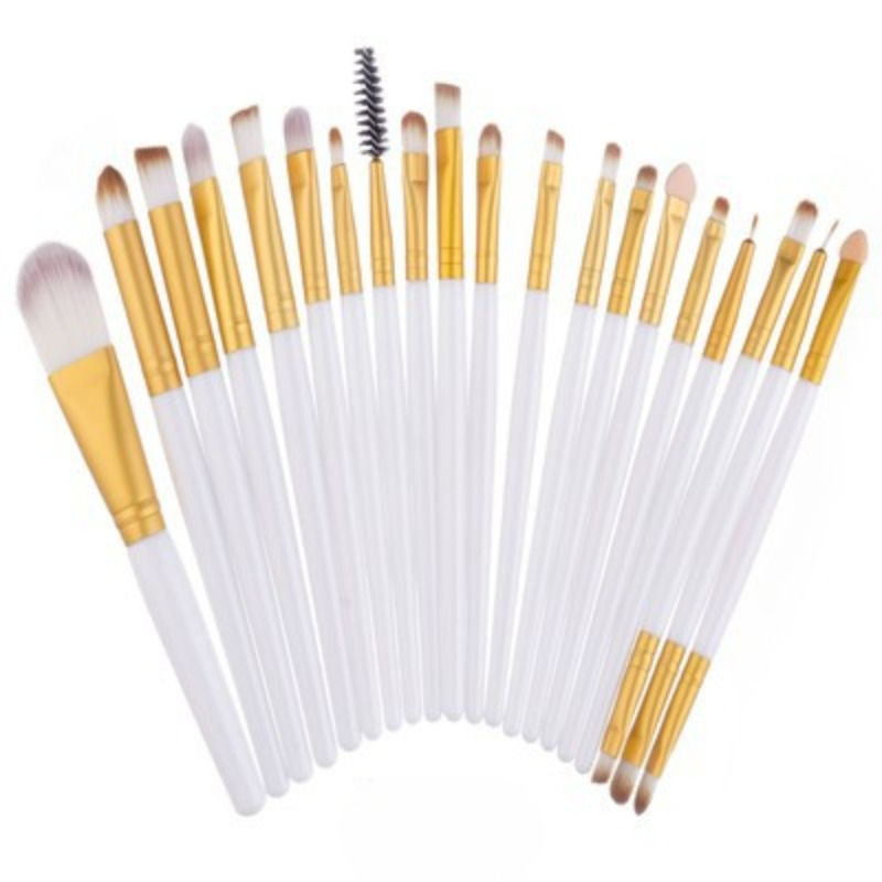 Thumbnail: 20pcs Eye brush Complete eyeshadow Brush Beauty Tool Explosive neutral logo Free