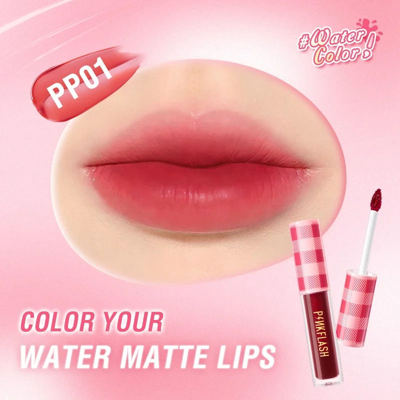 Thumbnail: PINKFLASH Matte Liquid Lipstick Waterproof Lip Tint Moisturizing