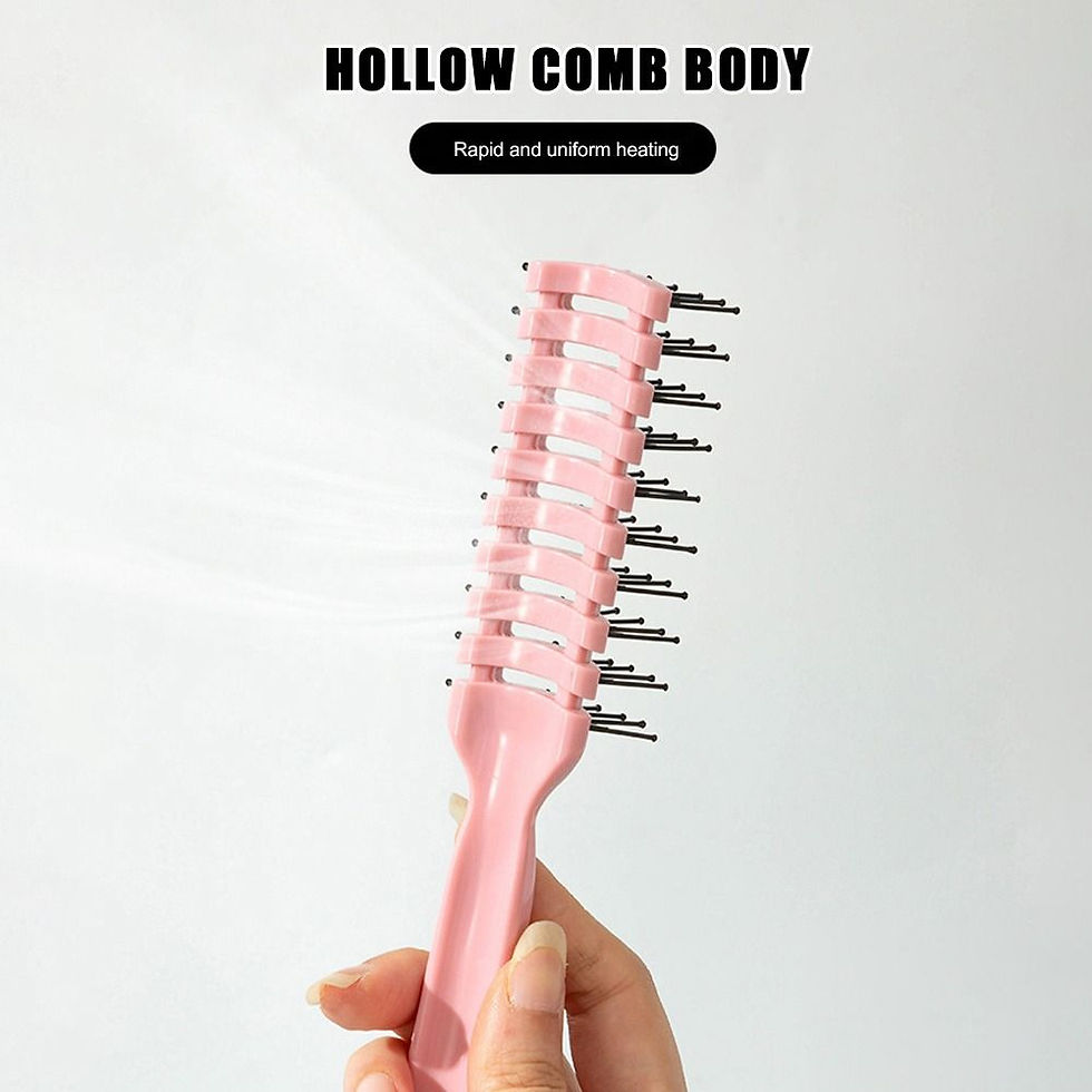 Thumbnail: Useful Anti-tangle Hair Cutting Comb Hairstyling Professional Men Hair Cut Brush