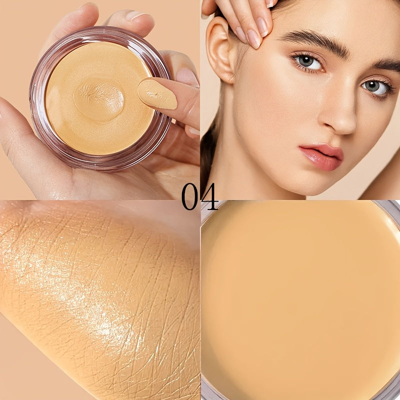 Thumbnail: Full coverage foundation - matte finish, creamy texture, strong coverage, moistu