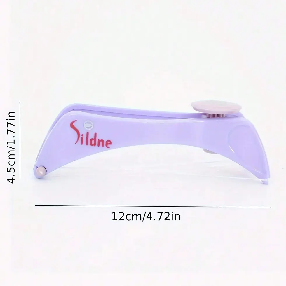 Mini Facial Hair Removal Epilator Women Hair Remover Spring Threading Face Defea