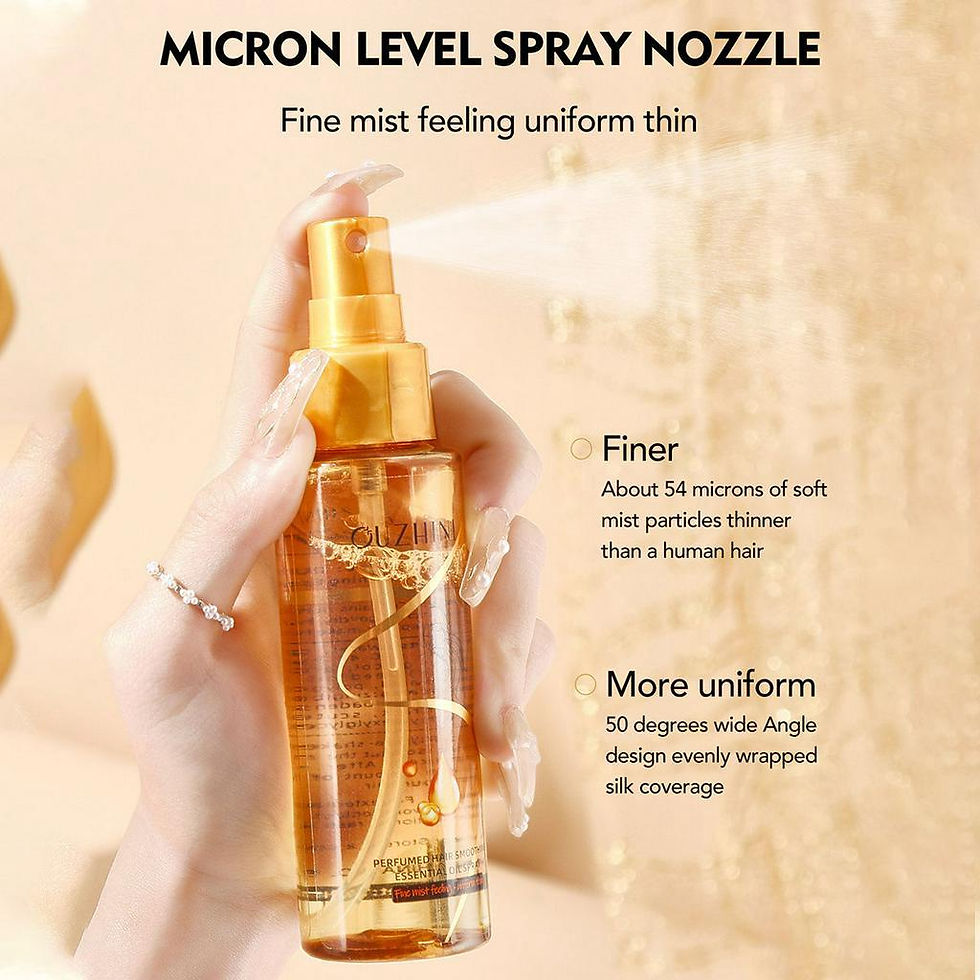 Thumbnail: Deep nourishing hair care essential oil spray can increase luster and improve ha