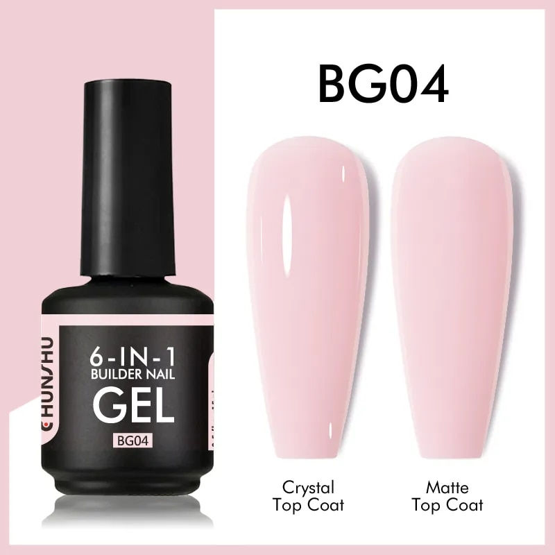 Thumbnail: CHUNSHU 6 IN 1 Extension Gel 15ML Builder Nail Gel