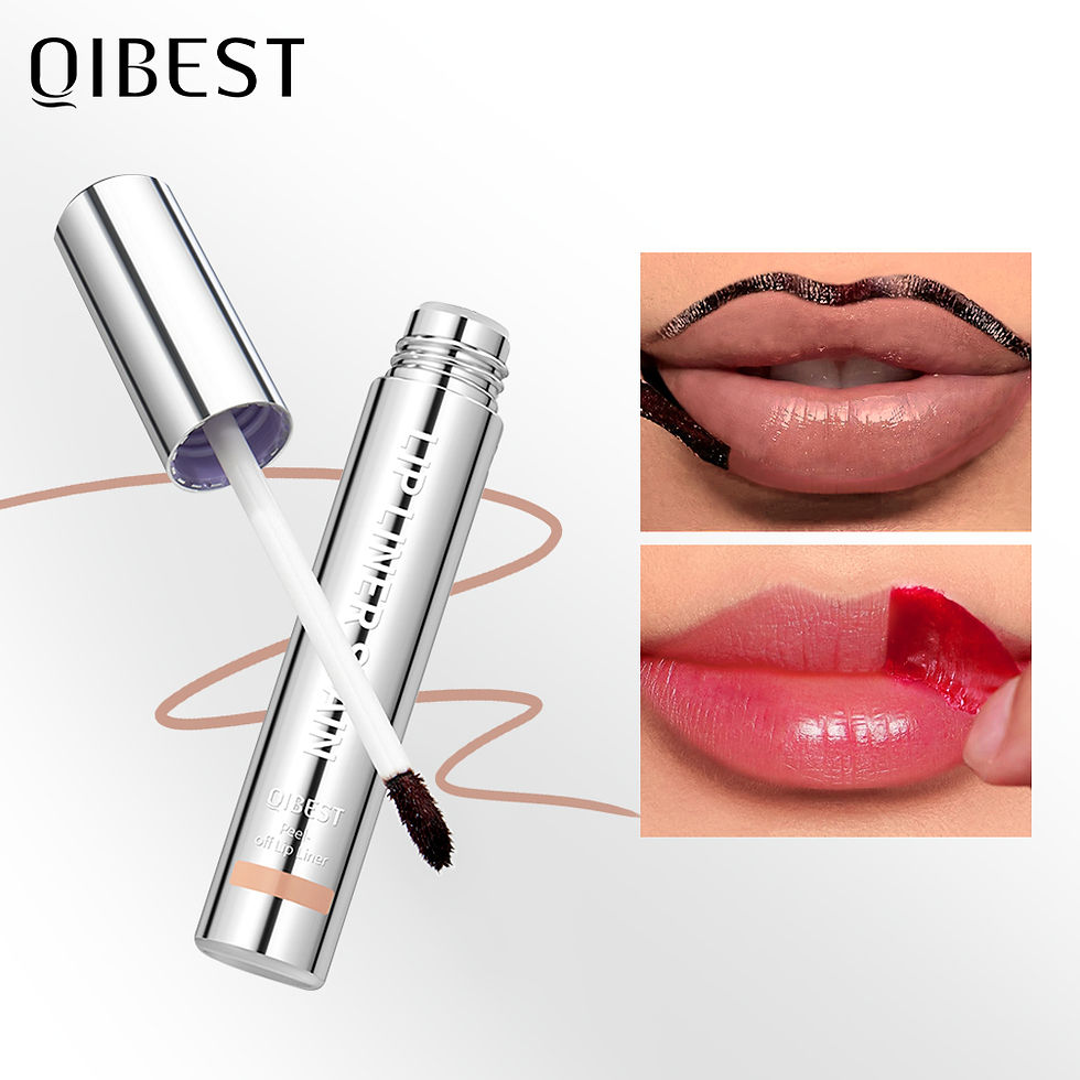QIBEST Lip Liner Peel Off Tattoo Lipgloss Waterproof Long Lasting Matte Lip Tint