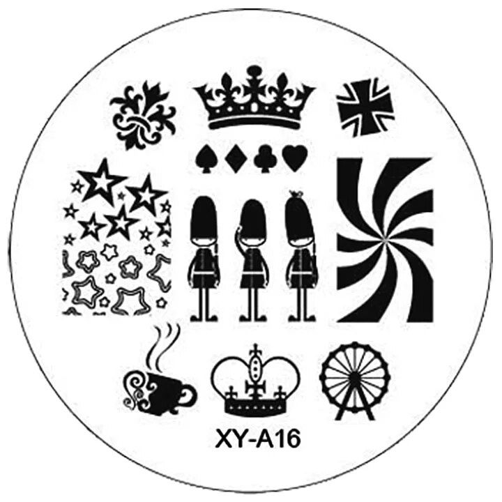 Thumbnail: Kimcci Christmas Style Nail Art Stamping Plates Fashion Design DIY 3D 