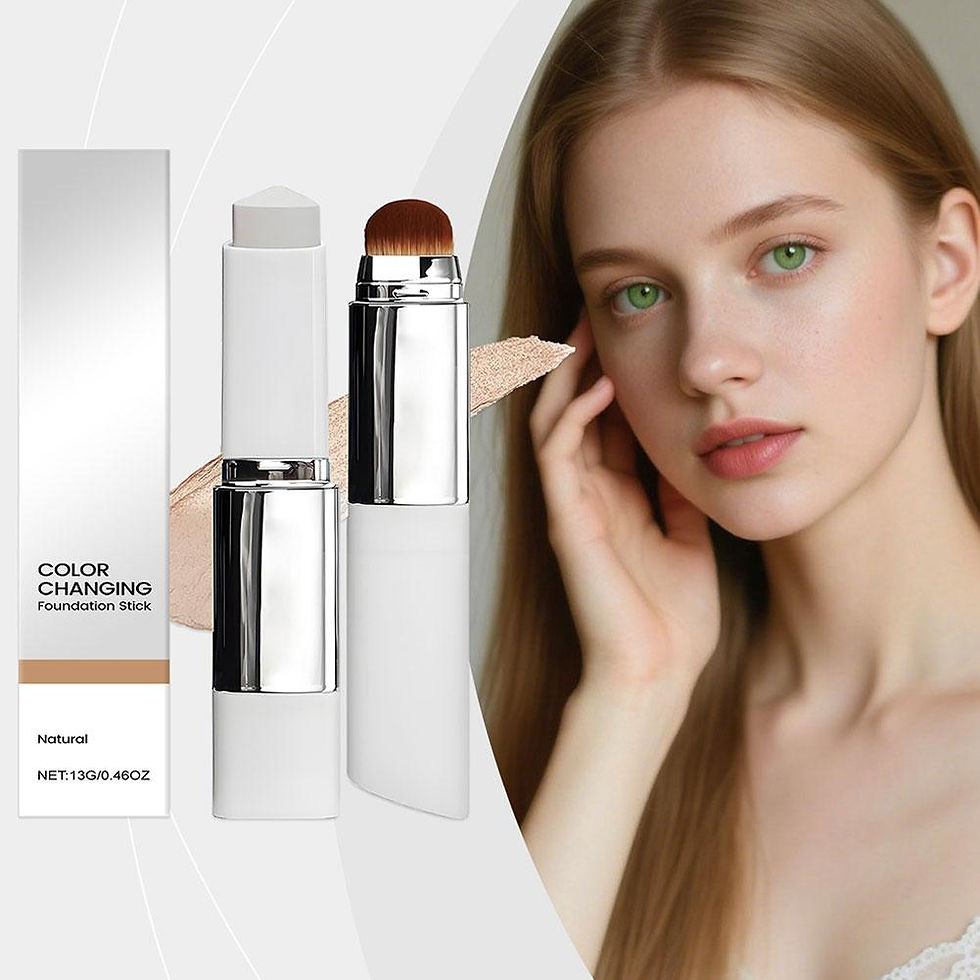 Thumbnail: 2-in-1 Color-Changing Foundation Stick Liquid Lightweight Moisturizing Brighteni