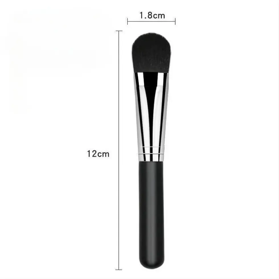 Thumbnail: Face Mask Brush Flat Soft Hair Facial Cleansing Skin Care Blender Foundation App