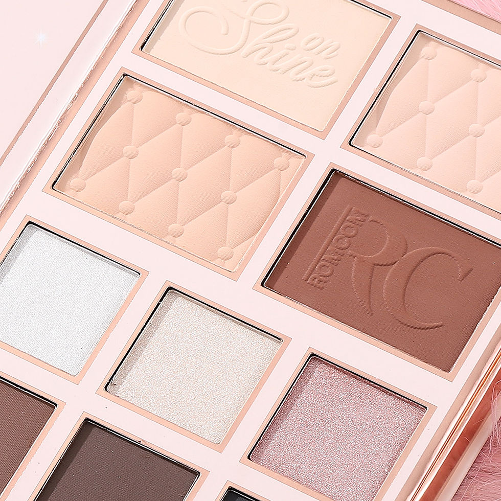 Thumbnail: The makeup magic book contains eye shadow, lip gloss, powder blusher highlight, 