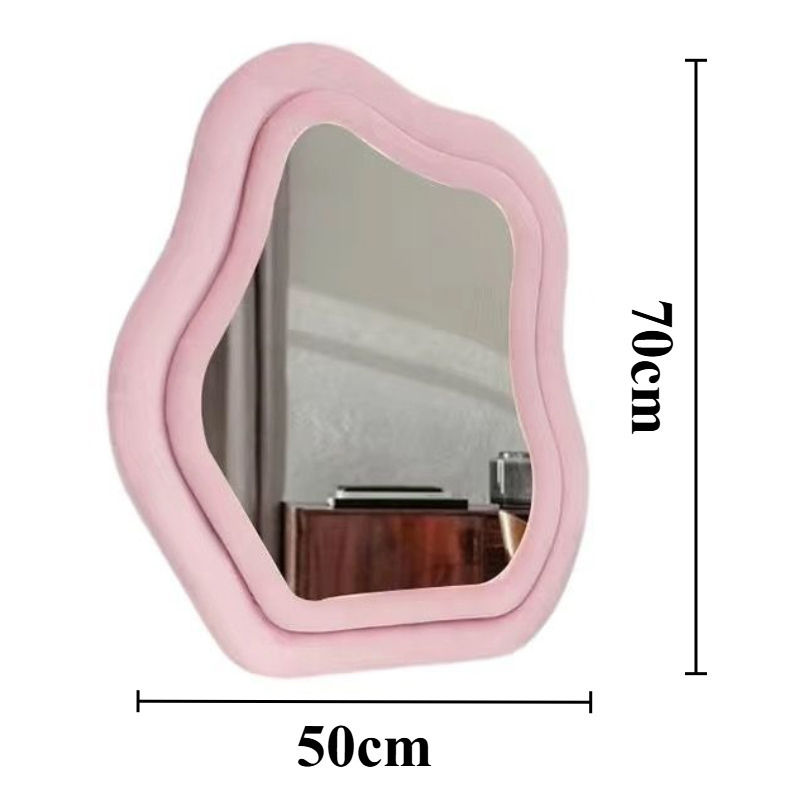 Thumbnail: Modern Style Makeup Mirror Simple Hanging Mirrors Elegant Bright Wall Decorative