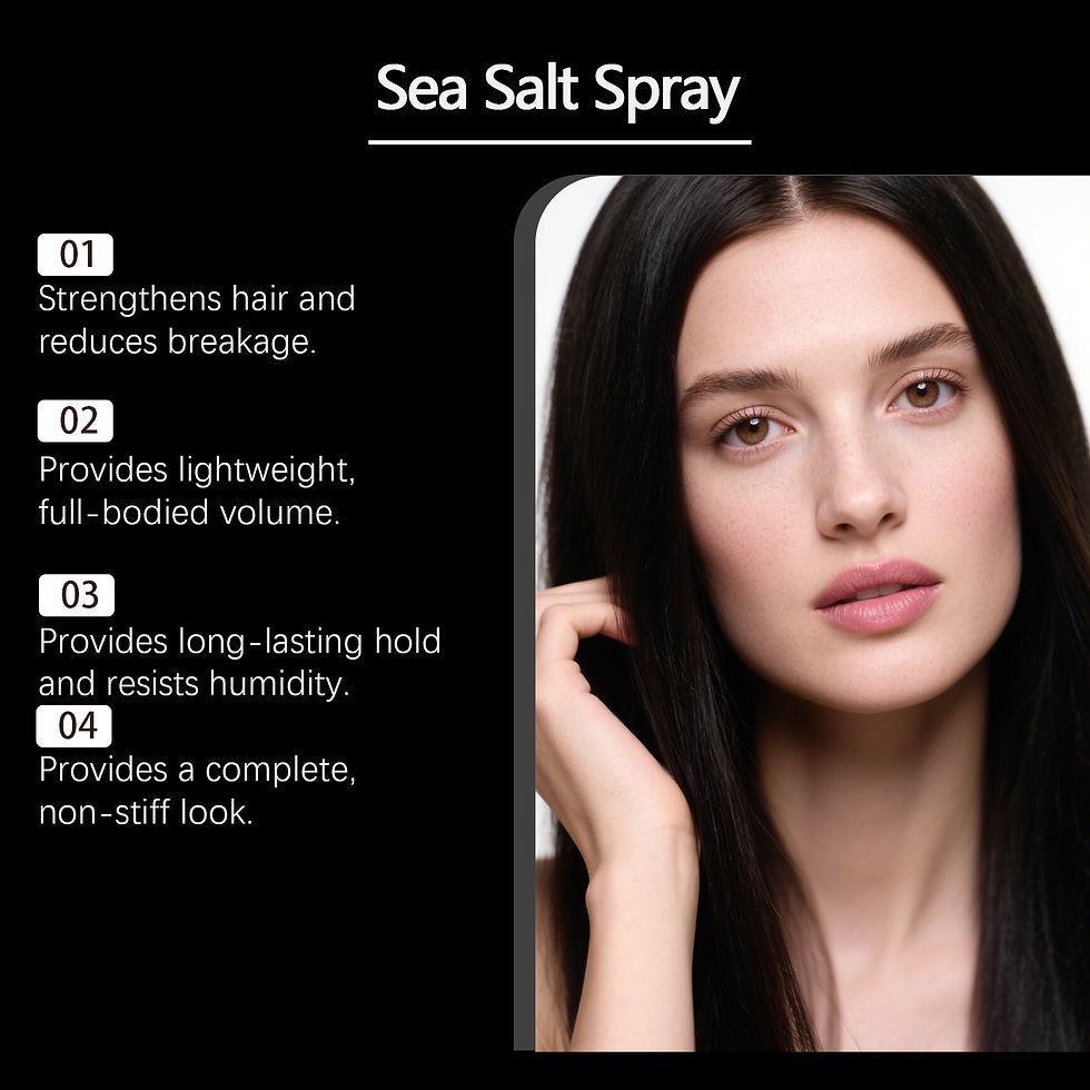 Thumbnail: HOEGOA Hair Styling Spray Brighten Luster Eliminate Frizz Enhance Texture Improv