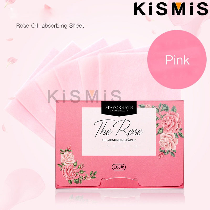 Thumbnail: 100 Sheets Oil Blotting Paper Absorbs Excess Shine Matte Facial Tissues for Oily