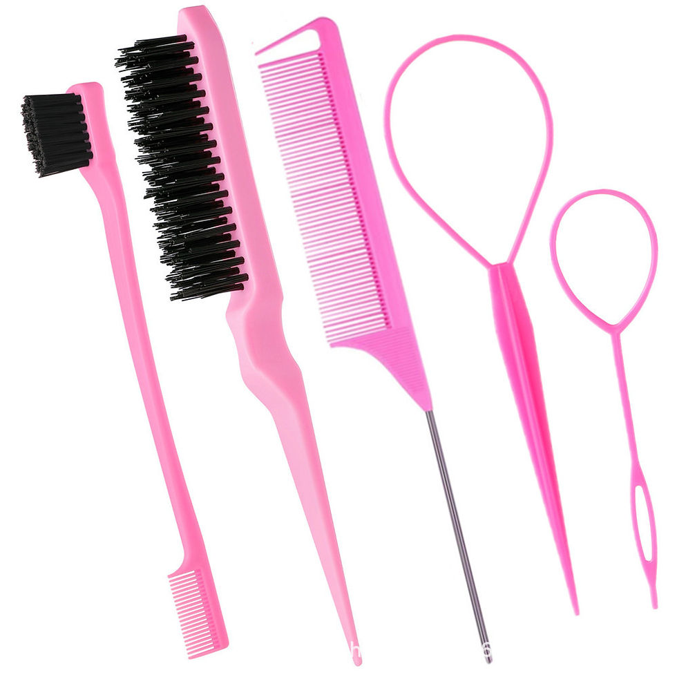 Thumbnail: DIY Hair Styling Tools Set Hair Brush Braiding Tool Kit Including Hair Styling C