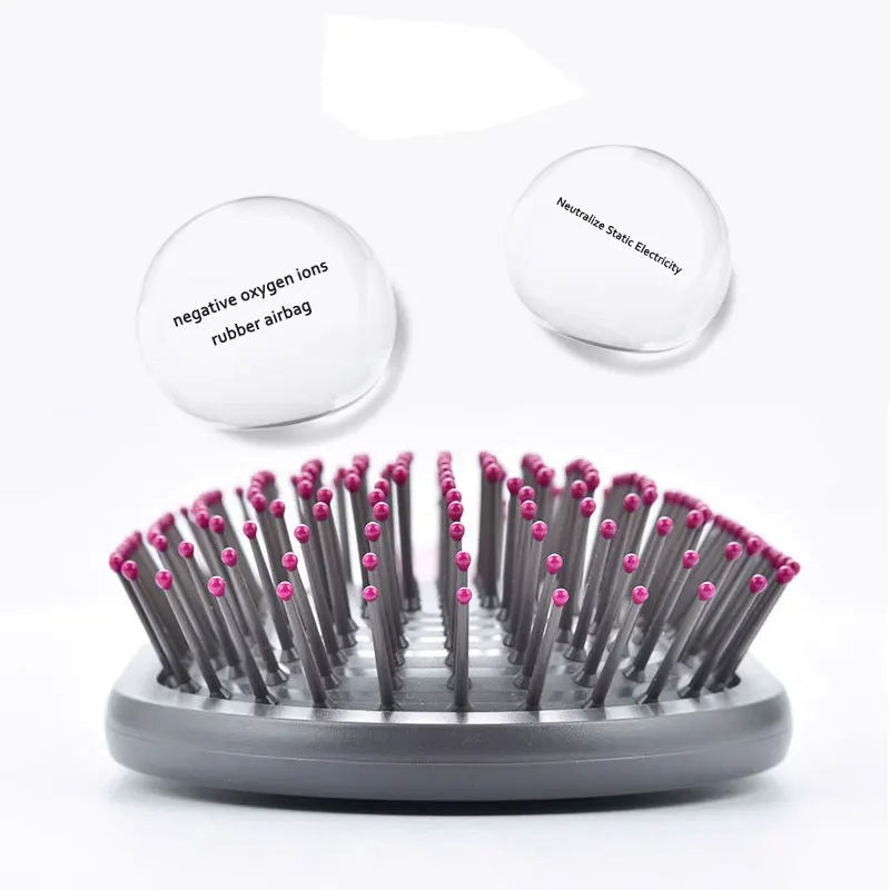 Thumbnail: New Girls Hair Comb Scalp Massage Airbag Hairbrush Wet Curly Detangle Brush For 