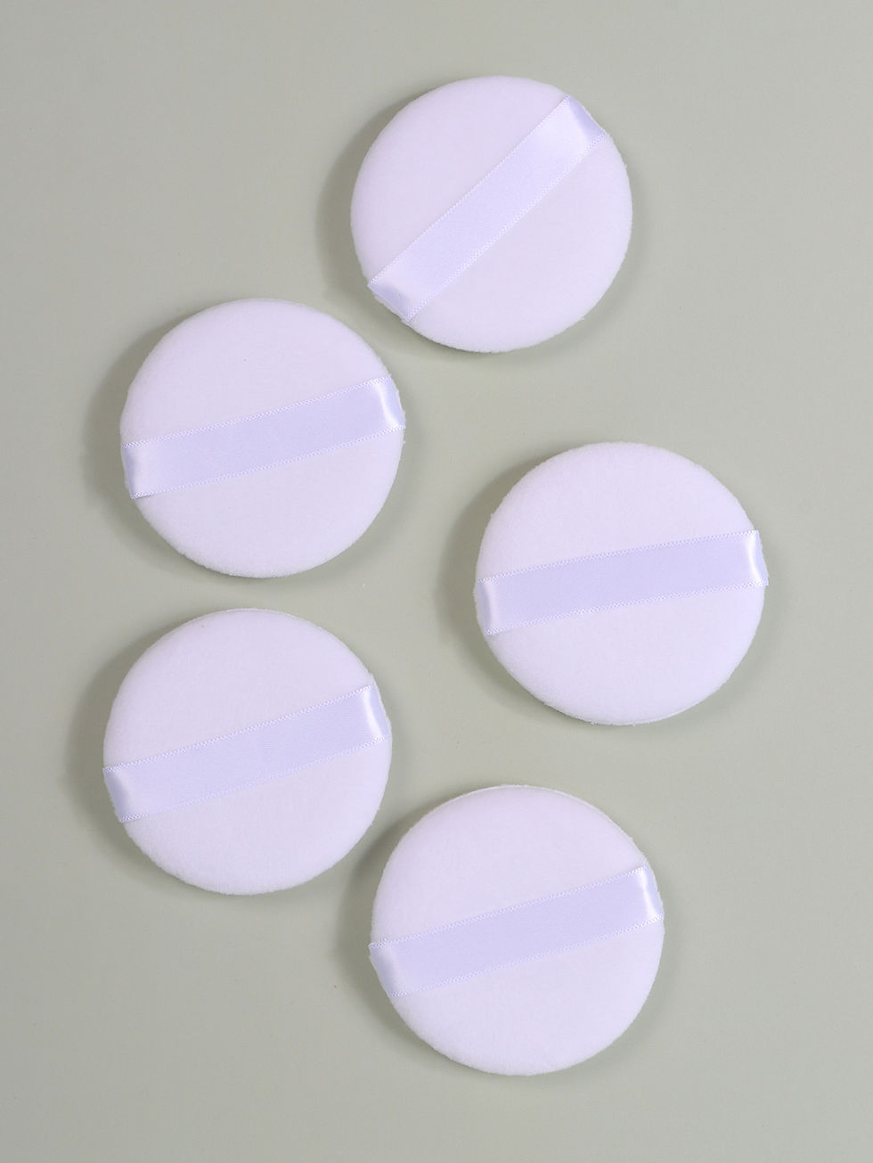 Thumbnail: 2-5-10-20Pcs Portable and Practical High-Grade White Round Powder Puff for Base 