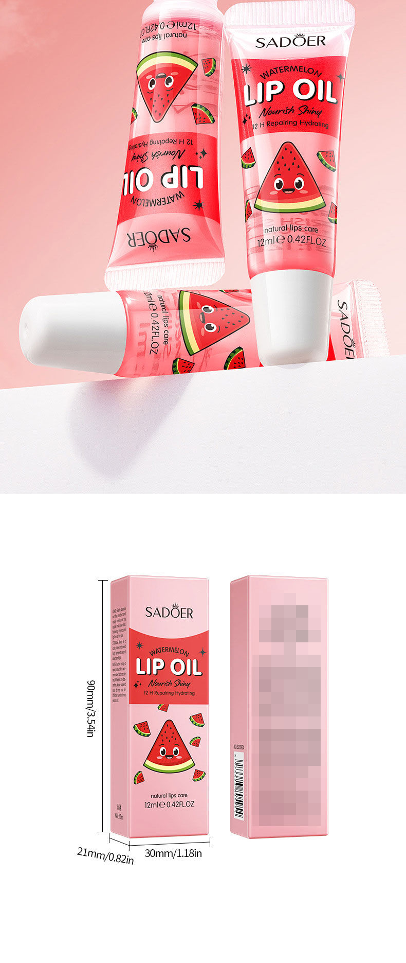 Thumbnail: SADOER Nourishing Care To Relieve Lip Line, Moisturizing Lip Oil