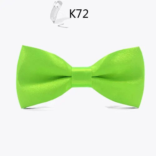 Thumbnail: Classic Kid Bowtie Boys Grils Baby Children Bow Tie Fashion 25 Solid Color 
