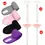 Thumbnail: 8pcs/set  Facial Brushes Fan Makeup Brushes Soft Portable Mask Brushe Spa Headba