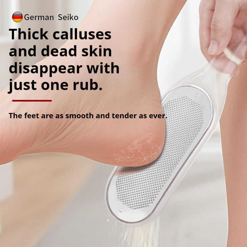 Thumbnail: Pedicure Tools Heel Scratcher Files Artifact Exfoliating Calluses Brush Stainles