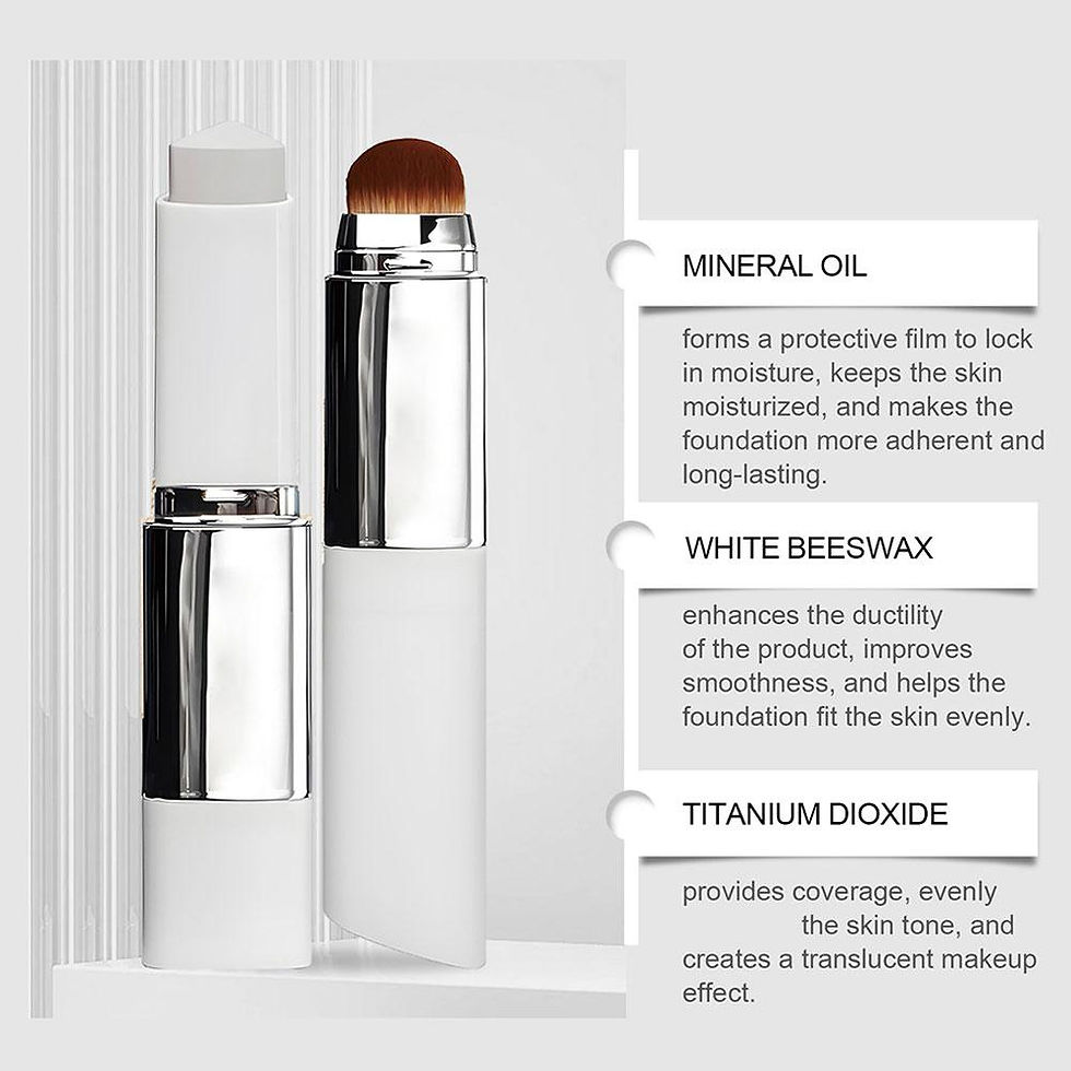 Thumbnail: 2-in-1 Color-Changing Foundation Stick Liquid Lightweight Moisturizing Brighteni