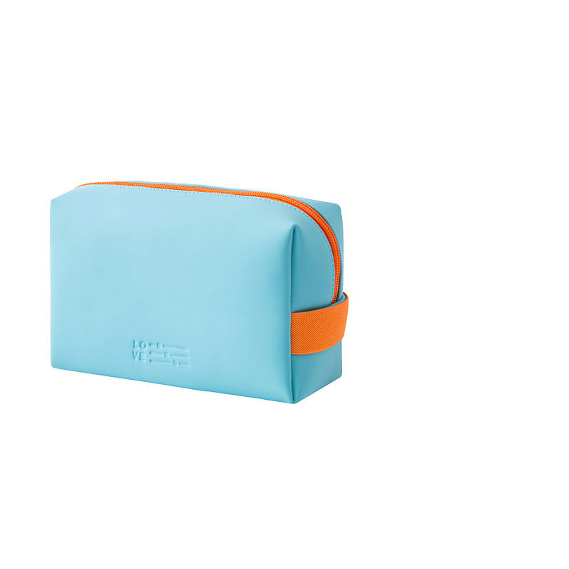 Thumbnail: Women Waterproof Cosmetic Bag PU Cute Candy Colors Travel Makeup Bags Woman Port