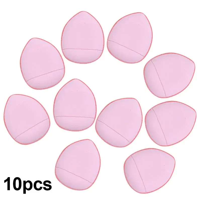 Thumbnail: 5/10Pcs Mini Finger Puff Foundation Small Air Cushion Powder Sponge Face Conceal