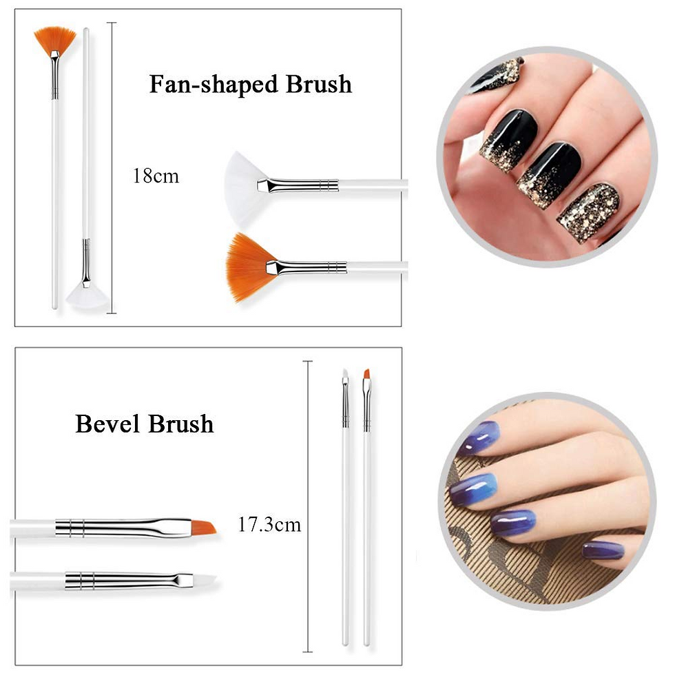 Thumbnail: Nails Things Brushes For Manicure Set Nails Art Accessories Tools Kits Nail Supp