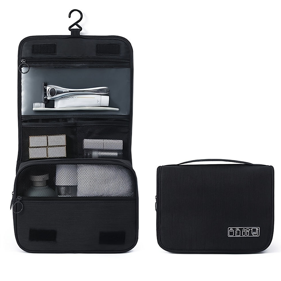 Thumbnail: Toiletry Bag Hook Makeup Bag, Multi Functional Waterproof Cosmetic Storage Bag, 