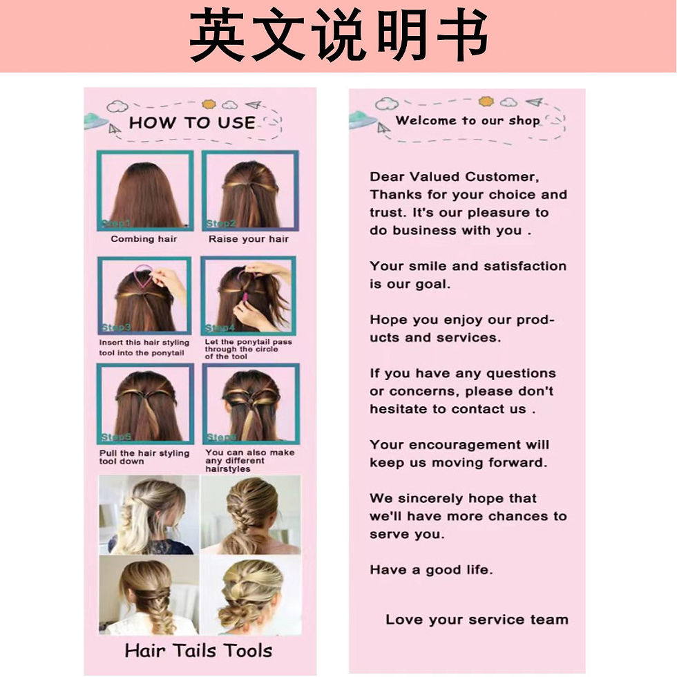 Thumbnail: DIY Hair Styling Tools Set Hair Brush Braiding Tool Kit Including Hair Styling C