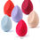Thumbnail: 20/5/1pcs Makeup Sponge Concealer Smooth Cosmetic Powder Puff Cut Shape Foundati
