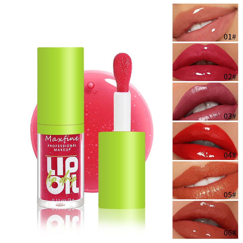 Lip Gloss Waterproof Long-term Moisturizing Non-stick Cup Non-fading Liquid Gree
