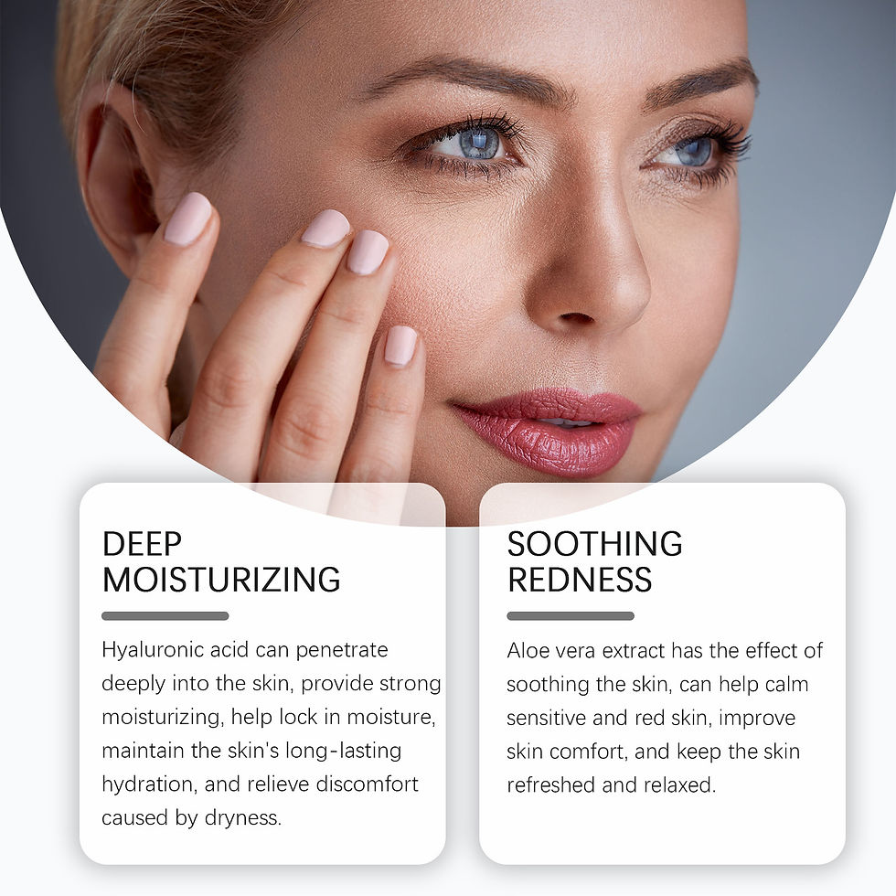 Thumbnail: Facial Nourish Cream Deep Hydration Soothing Skin Relieve Roughness Increase Ela