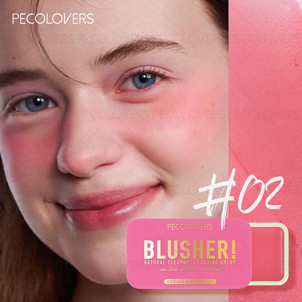 Thumbnail: Pecolover Face Makeup Blush Palette 4 colors quality High color rendering Smooth