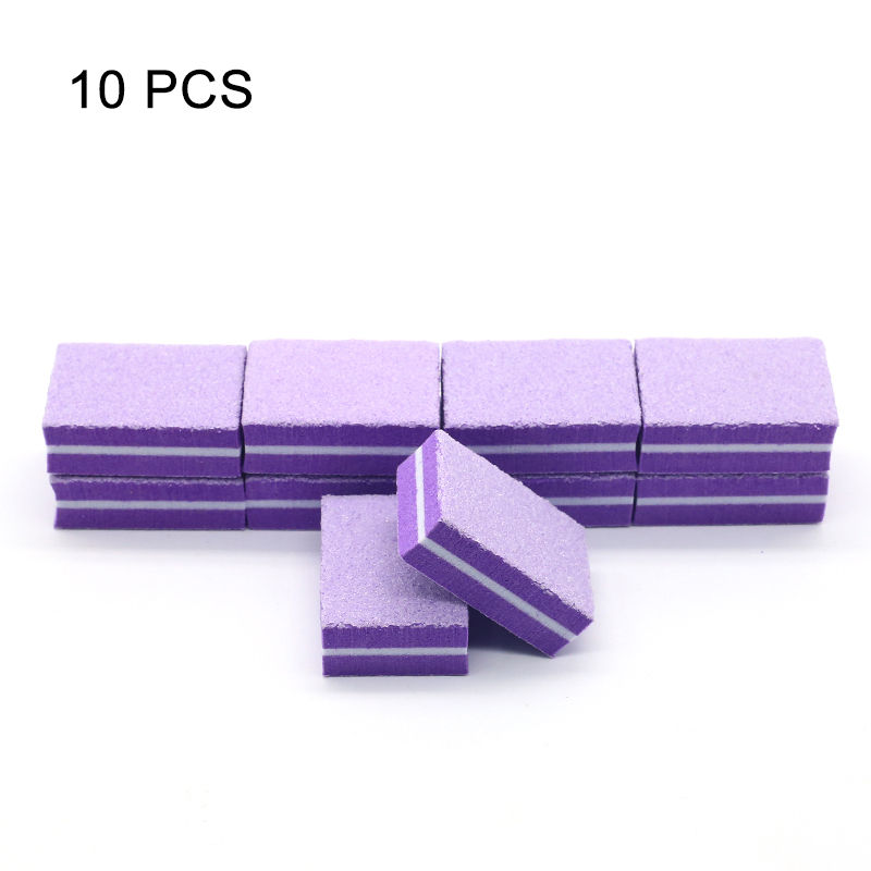 Thumbnail: Nails Buffer Grind Buffing Block pink Nail File For Pedicure Manicure Care Nail 