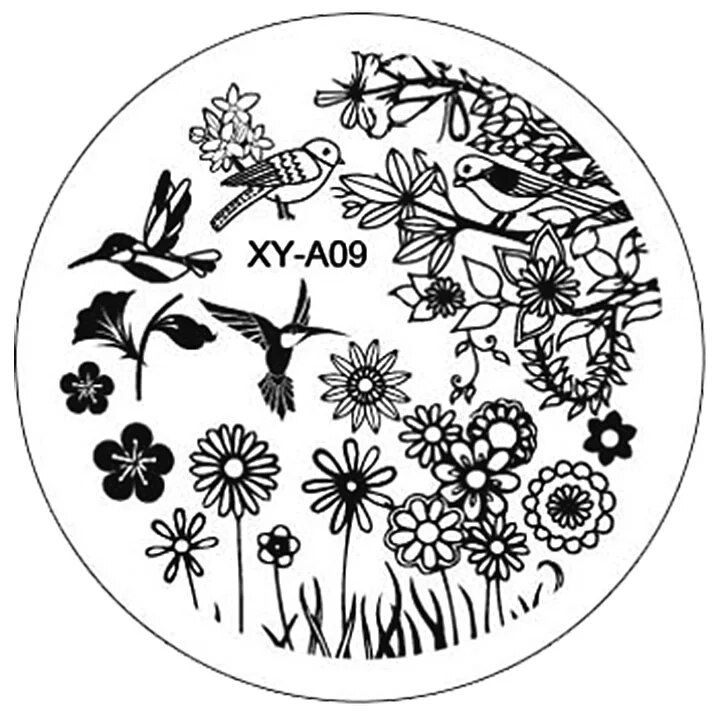 Thumbnail: Kimcci Christmas Style Nail Art Stamping Plates Fashion Design DIY 3D 