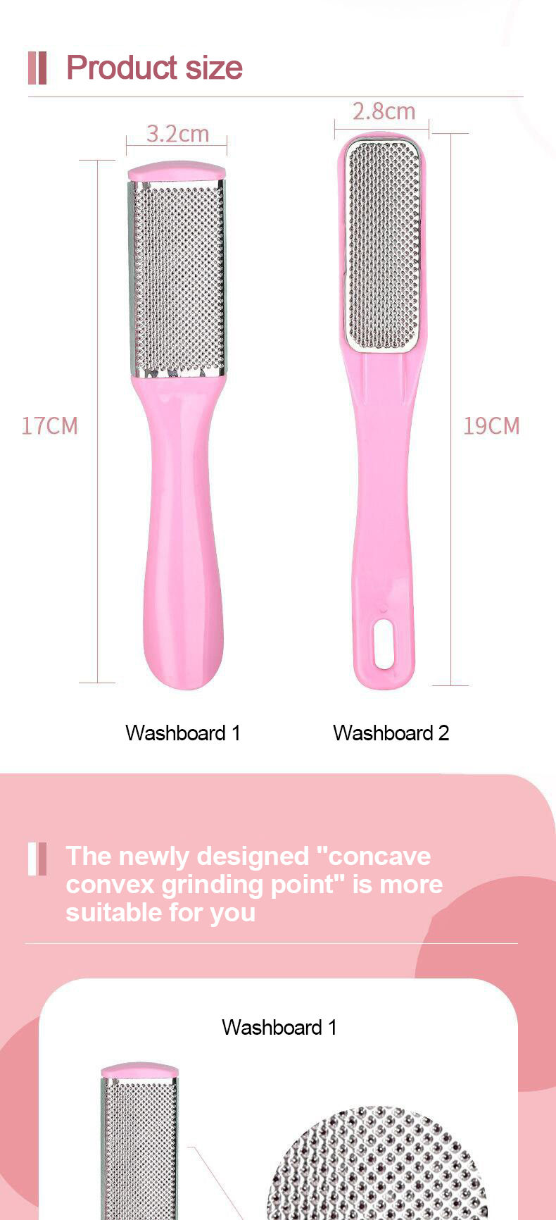 Thumbnail: Heel Clean Pedicure Tools Callus Remover Foot Scrubber Foot File and Callus Remo