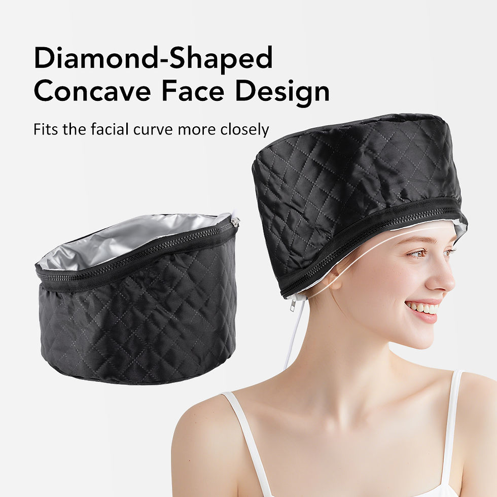 Thumbnail: SPA Heat Cap Hair Steamer for Black Natural Hair 10 Level Heats Up Quickly Hair 