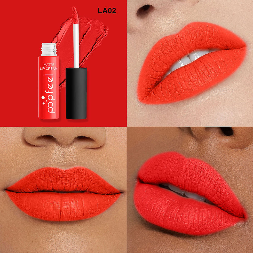 Thumbnail: New 12 Color Liquid Waterproof Elegant Matte Smooth Lipstick Lip Stick Lipgloss 