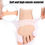 Thumbnail: Silicone Gel Toe Separators for Mortons Neuroma, Big Toe, Bunion Corrector, Brea