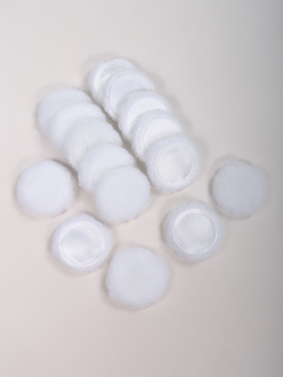 Thumbnail: 2-5-10-20Pcs Portable and Practical High-Grade White Round Powder Puff for Base 