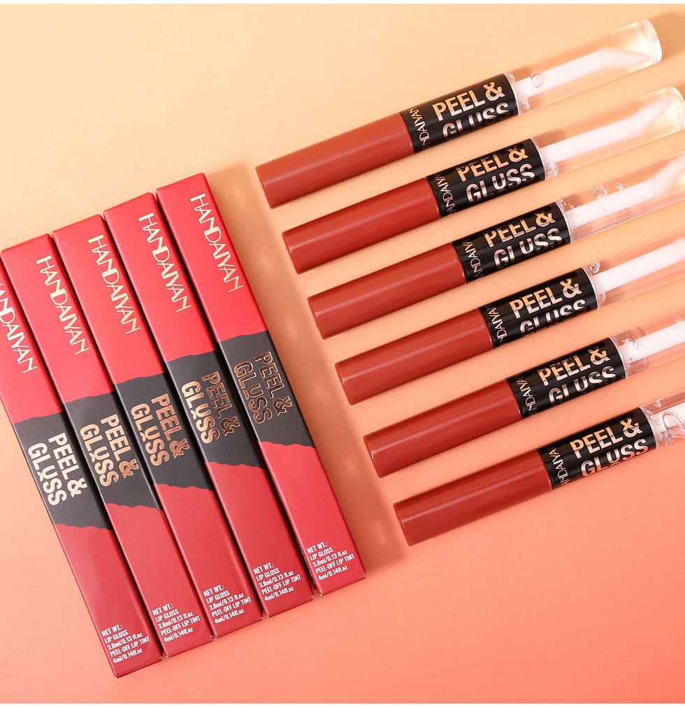 Thumbnail: HANDAIYAN Matte Peel-Off Lip Stain Waterproof Transfer-Proof & Moisturizing 2-in