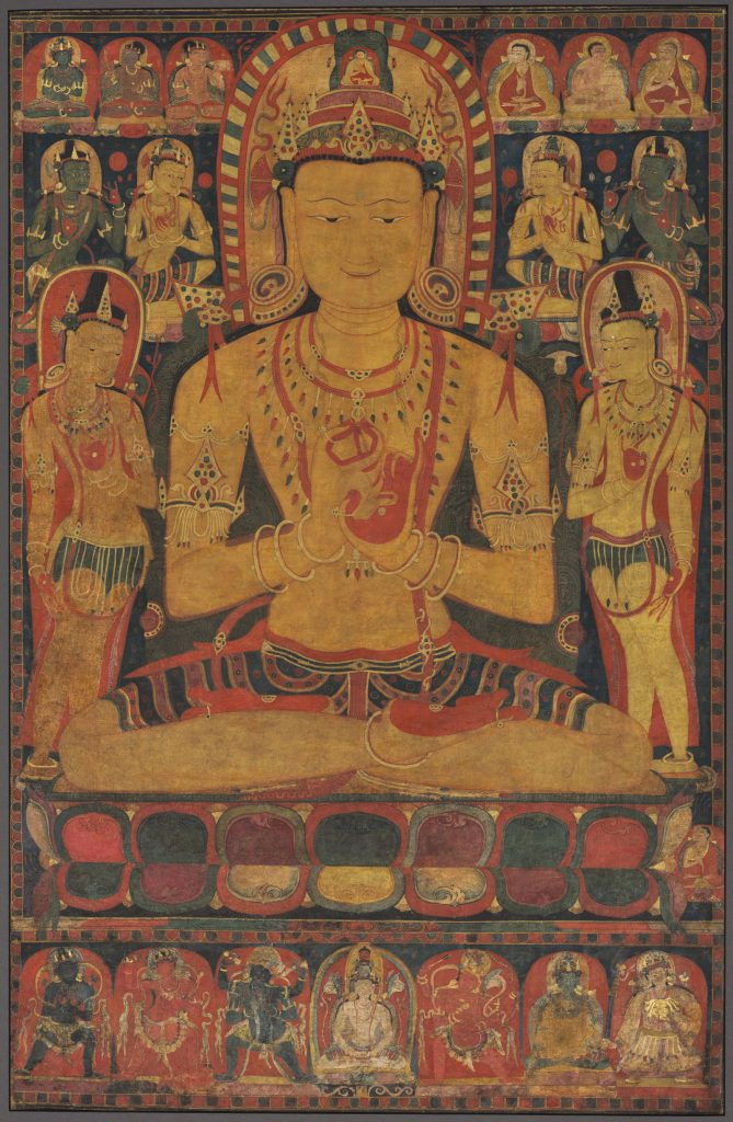 Central_Tibet_last_half_12th_Century_-_Tantric_Buddha_Vairochana_-_1989.104_-_Cleveland_Mu
