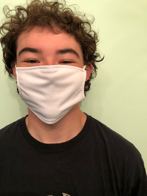 Thumbnail: Face Mask with Filter Pocket (includes 2 PM 2.5 filters)