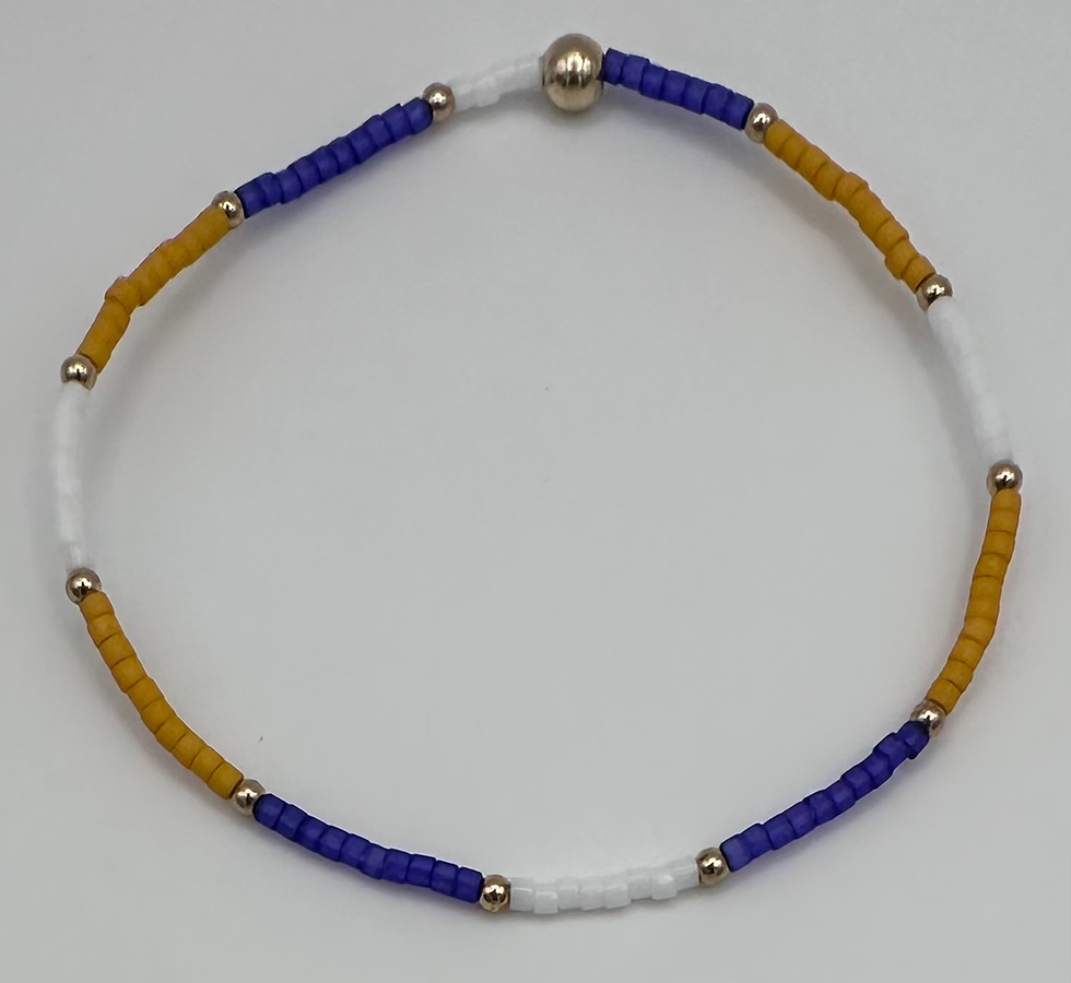 Purple and Gold